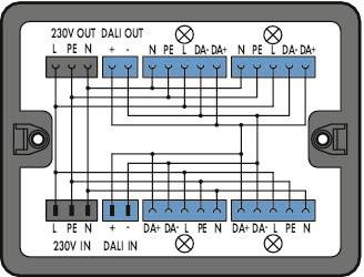 WAGO 899-631/181-000 Verteiler-Box 899 25A Schwarz 1St.