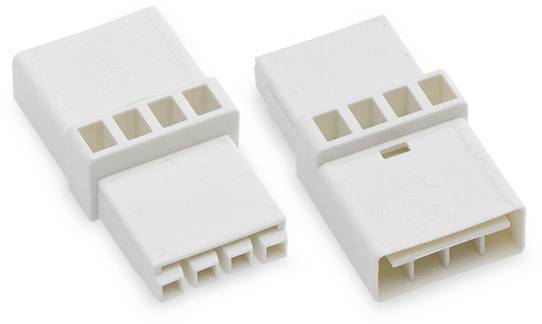 WAGO 890-654 Zwischenkupplung 890 Gesamtpolzahl: 4 16A Weiß 50St.