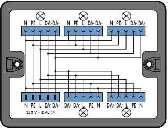 WAGO 899-631/313-000 Verteiler-Box 899 25A Schwarz 1St.