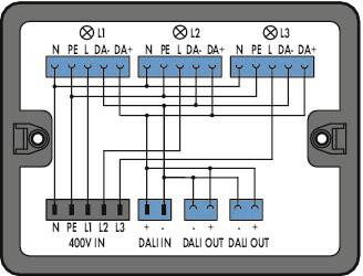 WAGO 899-631/455-000 Verteiler-Box 899 20A Schwarz 1St.