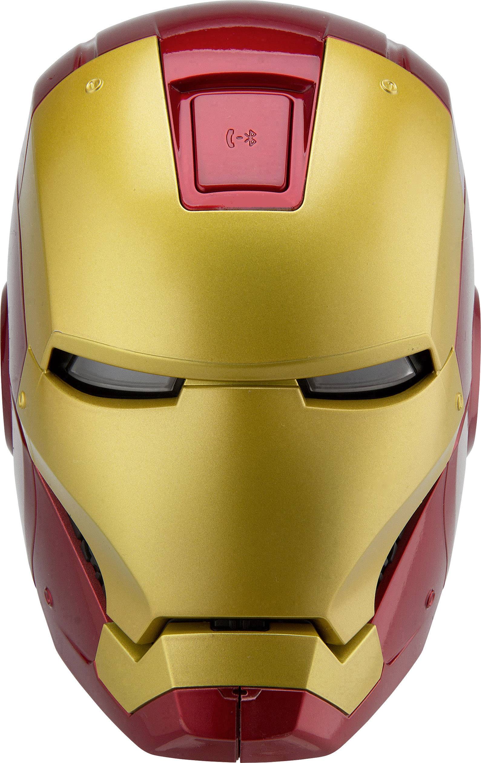 IHome Marvel Iron Man Bluetooth® Lautsprecher Freisprechfunktion Gold, Rot