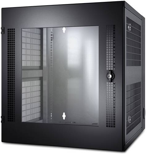 APC by Schneider Electric NetShelter WX 13HE Front aus Glas 19 Zoll Netzwerkschrank (B x H x T) 58.4