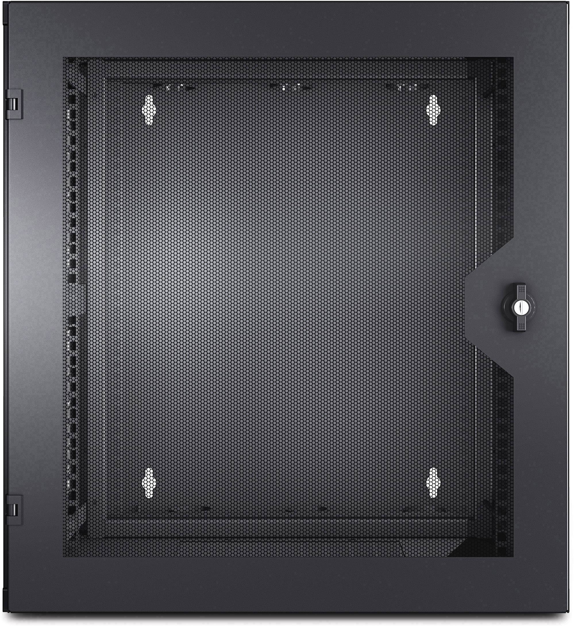APC NetShelter WX 13U Vented Front Door 19 Zoll Netzwerkschrank (B x H x T) 58.4 x 65.4 x 61.6 cm 13 HE Schwarz