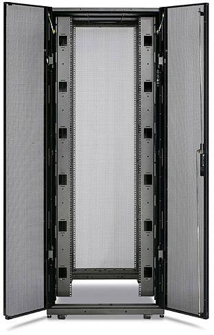 APC NetShelter SX 48HE Enclosure 19 Zoll Netzwerkschrank (B x H x T) 75 x 226 x 107 cm 48 HE Schwarz