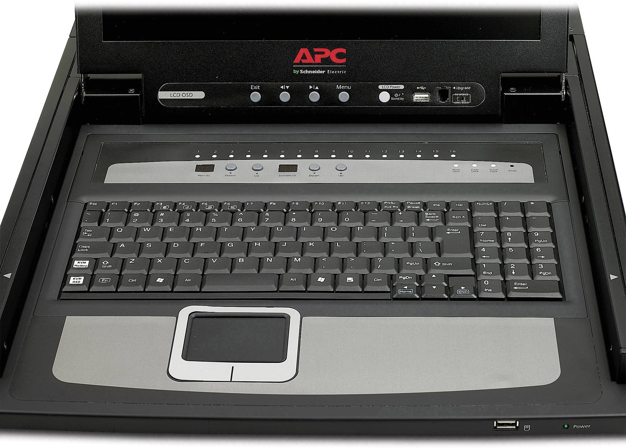 APC 43,18cm 17Z Rack LCD Console KVM-Konsole