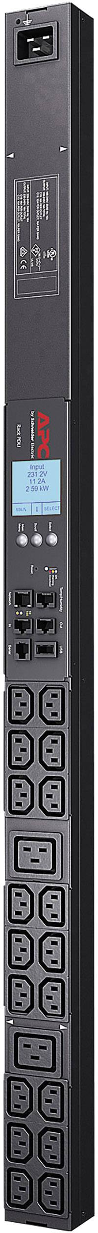 APC Rack PDU 2G Metered ZeroU 16A 230V AP8858EU3 Rack-Stromverteilung