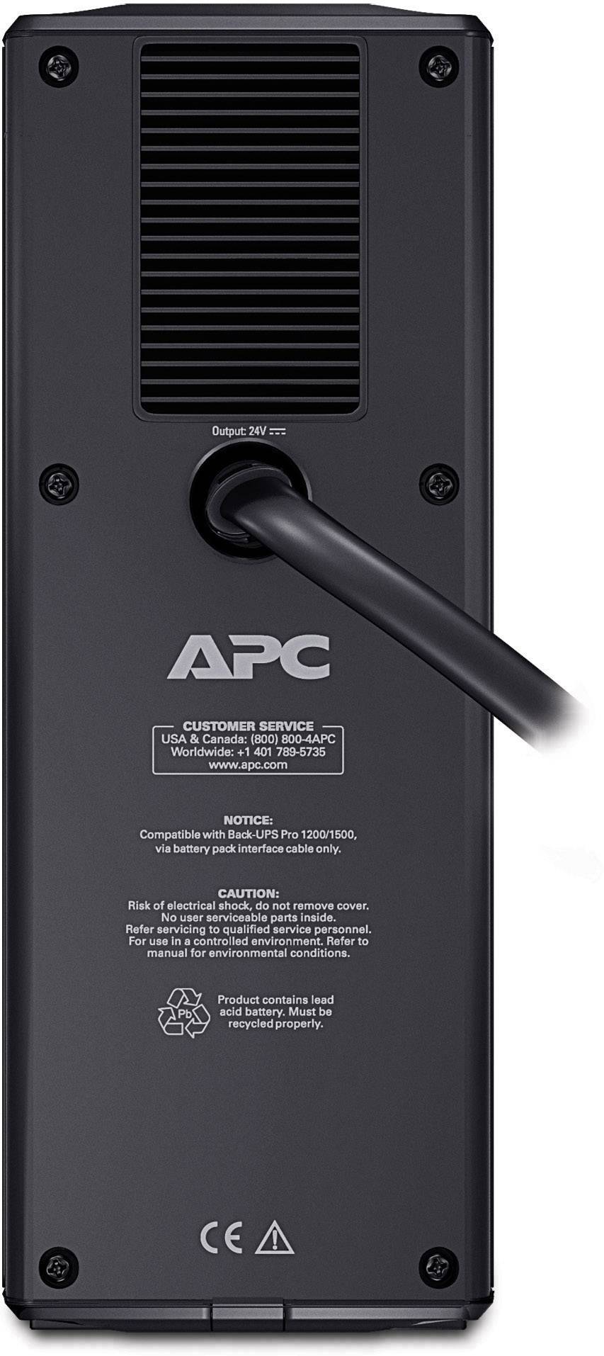 APC by Schneider Electric Back-UPS Pro Battery Pack 24V - Batteriegehäuse USV-Anlagen-Akku Passend für Marke APC