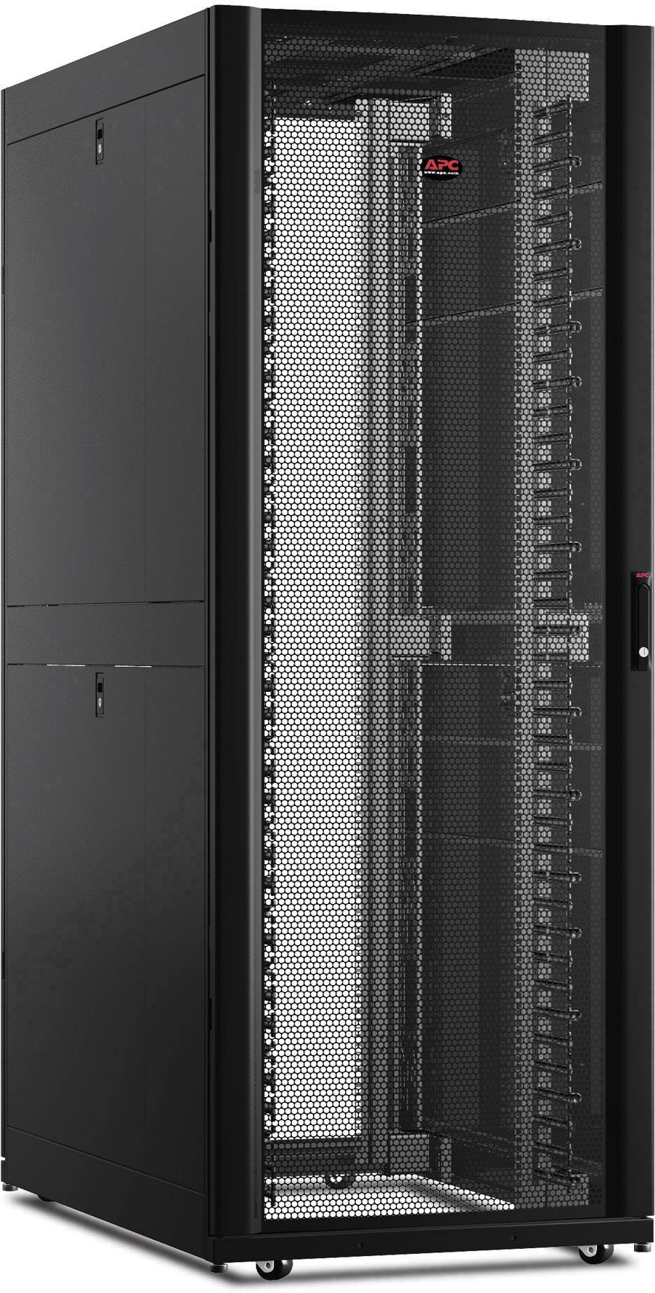 APC NetShelter SX 42U 750mm Wide 19 Zoll Netzwerkschrank (B x H x T) 75 x 199 x 120 cm 42 HE Schwarz