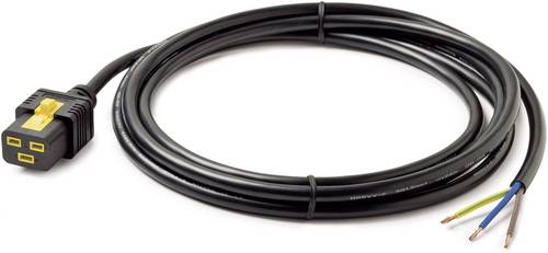 APC by Schneider Electric Strom Anschlusskabel [1x Kaltgeräte-Buchse C19 - 1x ] 3.00m Schwarz