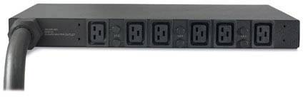APC Rack PDU Basic 1U 32A 22kW 400V AP7526 Rack-Stromverteilung