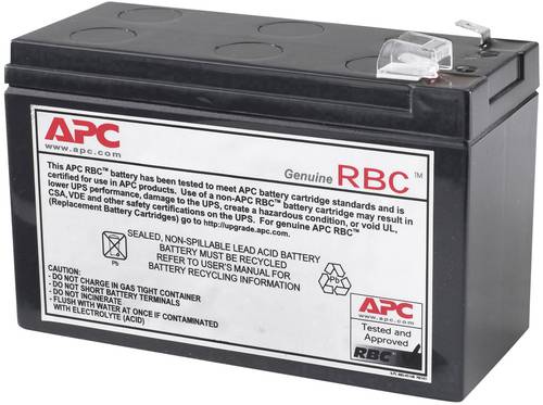 APC by Schneider Electric Ersatzbatterie Nr. 114 USV-Anlagen-Akku Passend für Marke APC