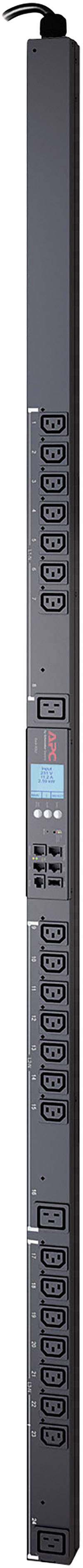 APC Rack PDU 2G Metered by Outlet with AP8681 Rack-Stromverteilung