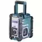 Makita Baustellenradio DAB+, UKW AUX, Bluetooth®, USB spritzwassergeschützt Türkis, Schwarz Makita Baustellenradio DAB+, UKW AUX, Bluetooth®, USB spritzwassergeschützt Türkis, Schwarz