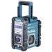 Radio de chantier Makita DAB+, FM AUX, Bluetooth, USB protégé contre les projections d'eau turquoise, noir