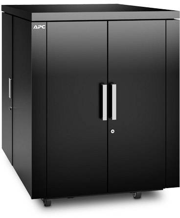 APC by Schneider Electric NetShelter CX 18U 750mm 19 Zoll Netzwerkschrank (B x H x T) 75 x 101.5 x 113cm 18 HE Schwarz