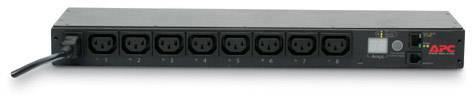 APC Rack PDU Switched 1U 10A 230V (8)C13 AP7920B Rack-Stromverteilung
