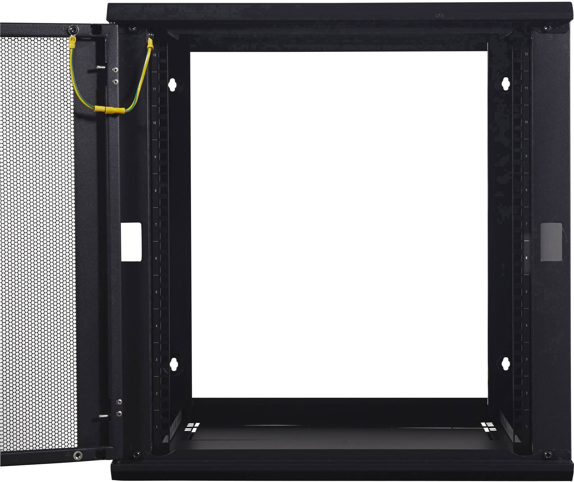 APC NetShelter WX 12U Wall Mount Cabinet Wandgehäuse (B x H x T) 59.9 x 62 x 59.9 cm 12 HE Schwarz