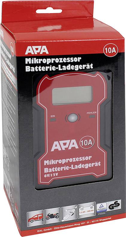 APA 16622 Automatikladegerät 6 V, 12 V 5 A 5 A, 10 A