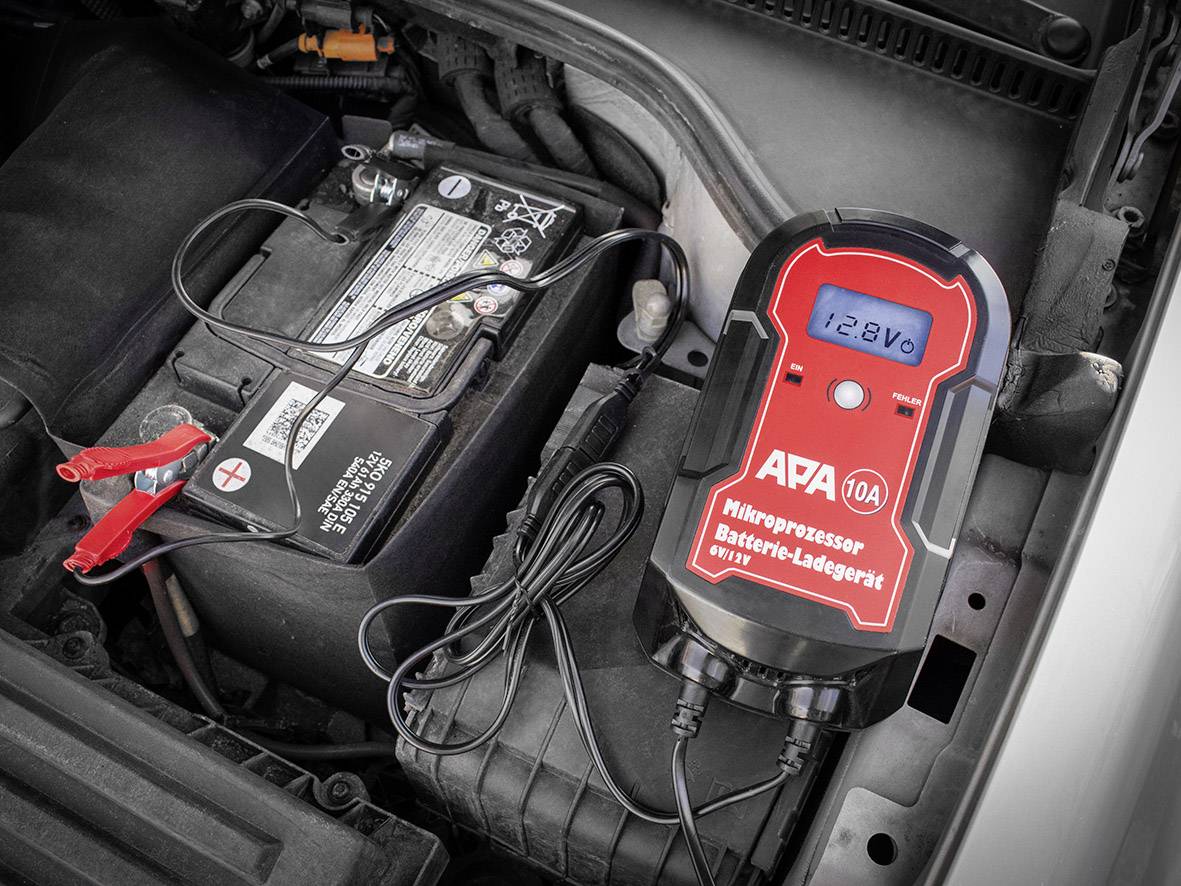 APA 16622 Automatikladegerät 6 V, 12 V 5 A 5 A, 10 A