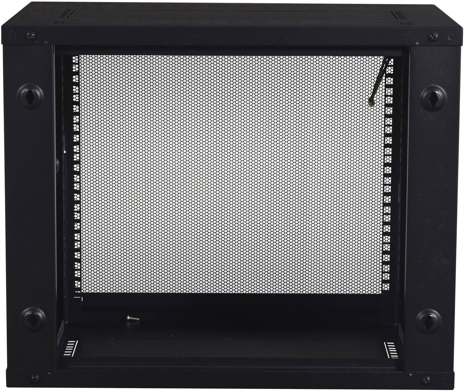 APC NetShelter WX 9U Wall Mount Cabinet Wandgehäuse (B x H x T) 59.9 x 48.5 x 40 cm 9 HE Schwarz