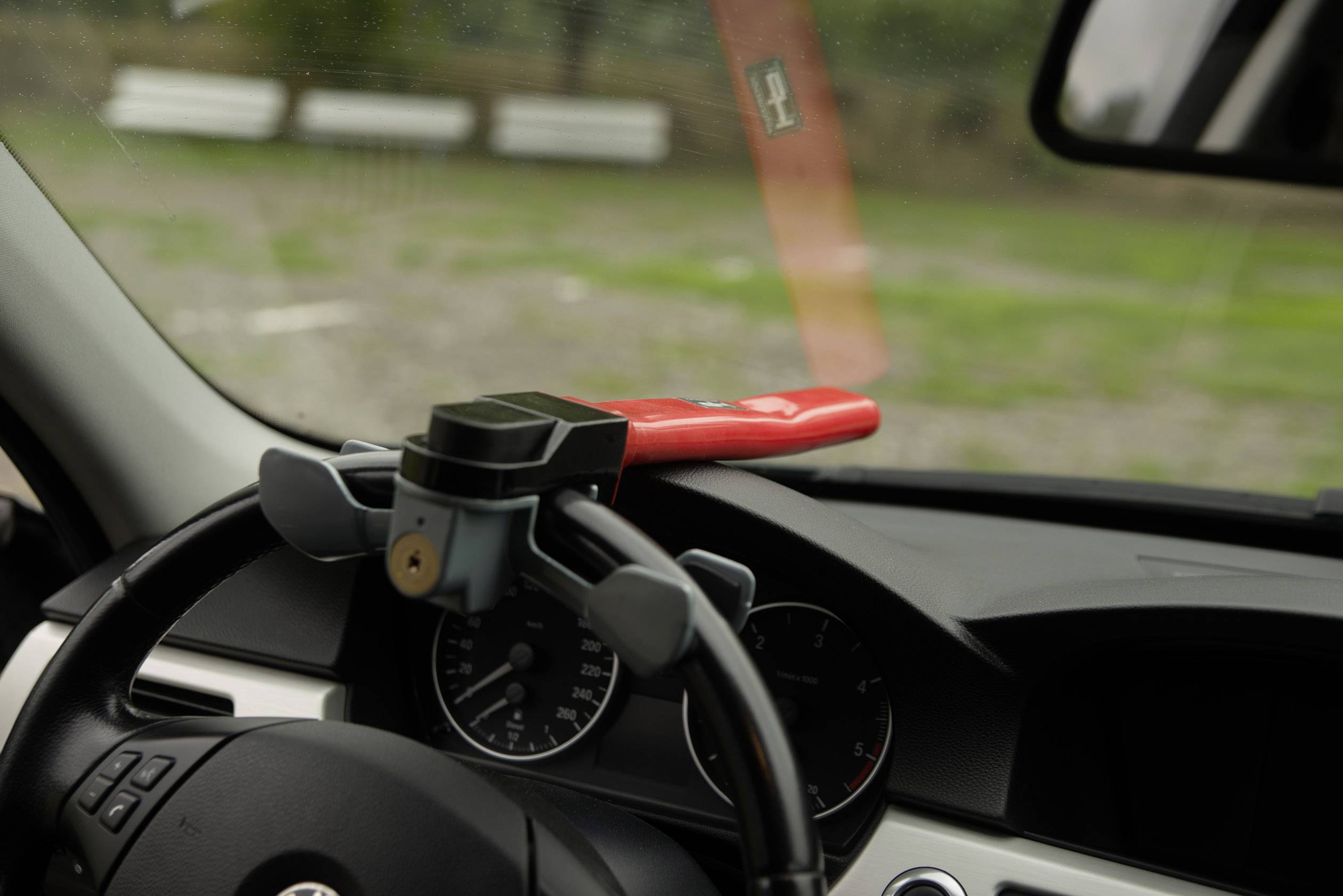 HP Autozubehör Rotary Lock Lenkradsperre, Diebstahlschutz