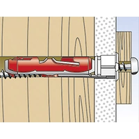 Fischer 542796 DUOTEC 12 Hohlraumdübel 10 St. Fischer 542796 DUOTEC 12 Hohlraumdübel 10 St.