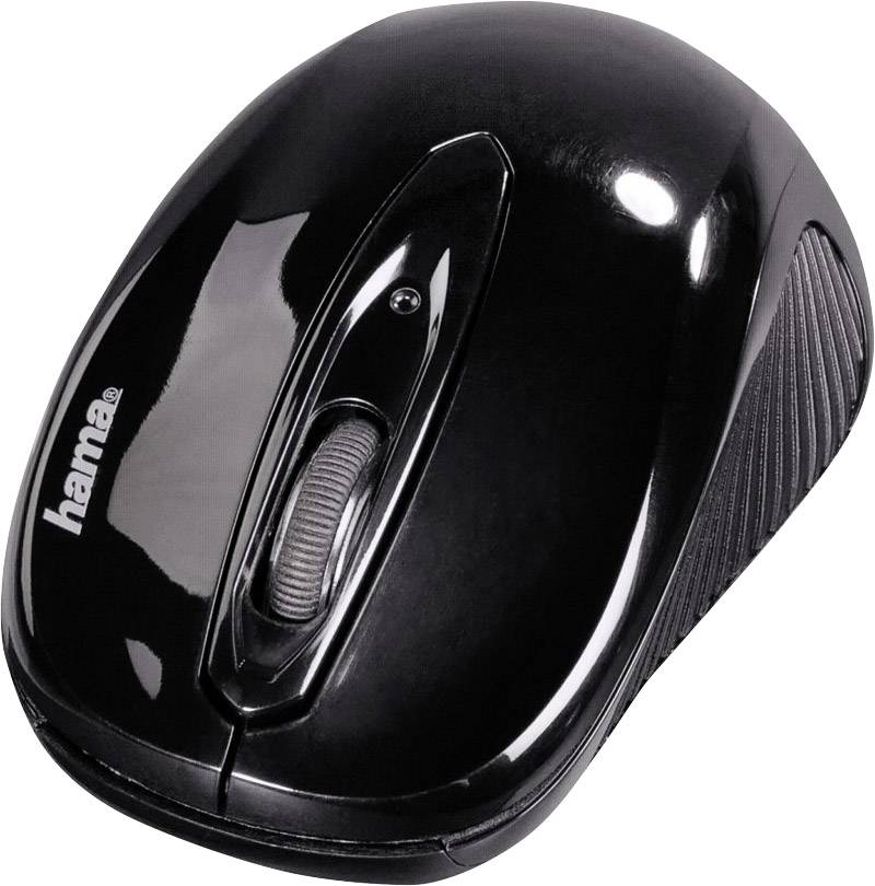 Hama Trento Funk Tastatur, Maus-Set Deutsch, QWERTZ Schwarz