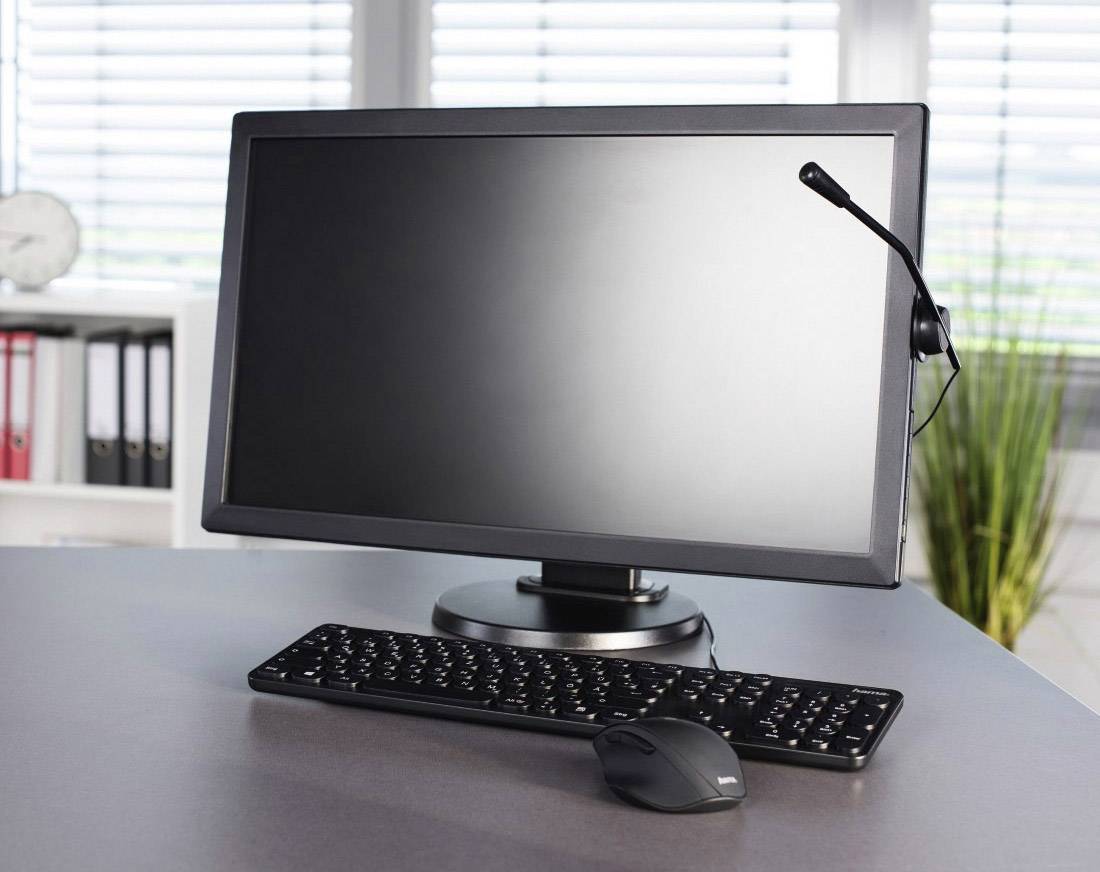 HAMA CS-461 TISCHMIKROFON, SW