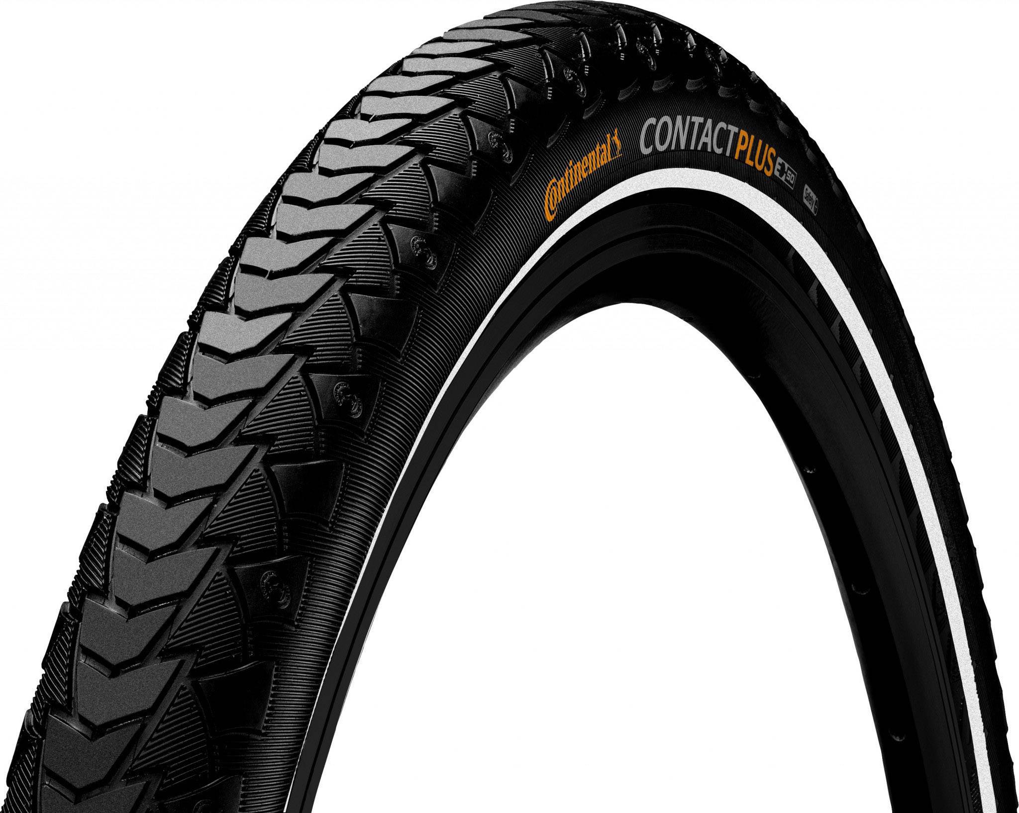Continental CONTACT PLUS 47-559 26" Fahrradreifen 26 x 1.75 Schwarz