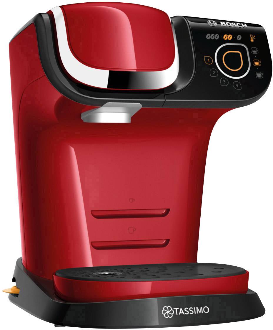 Bosch Haushalt Tassimo MyWay TAS6003 Kapselmaschine Rot, Schwarz