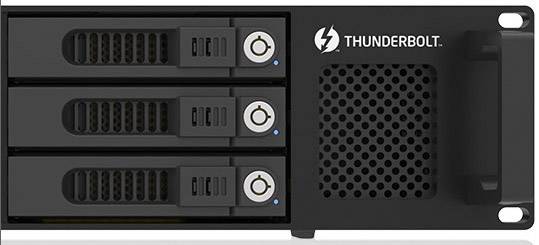 RAIDON GR8680-TB3 SATA-Festplatten-Gehäuse 2.5 Zoll, 3.5 Zoll Thunderbolt 3, Toslink