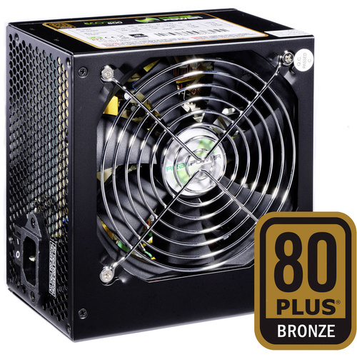 RealPower RP500 PC Netzteil 500 W ATX 80PLUS® Bronze