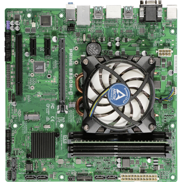 Asus PC Tuning-Kit Intel Core i5 i5-9600K (6 x 3.7 GHz) 8 GB Intel HD Graphics 630 Micro-ATX