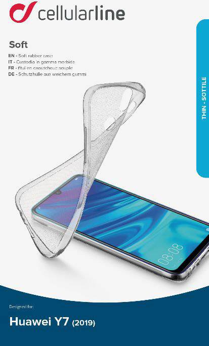 Cellularline SOFT Backcover Huawei Transparent
