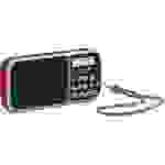 TechniSat Techniradio RDR Taschenradio DAB+, UKW AUX, USB Taschenlampe Schwarz, Rot