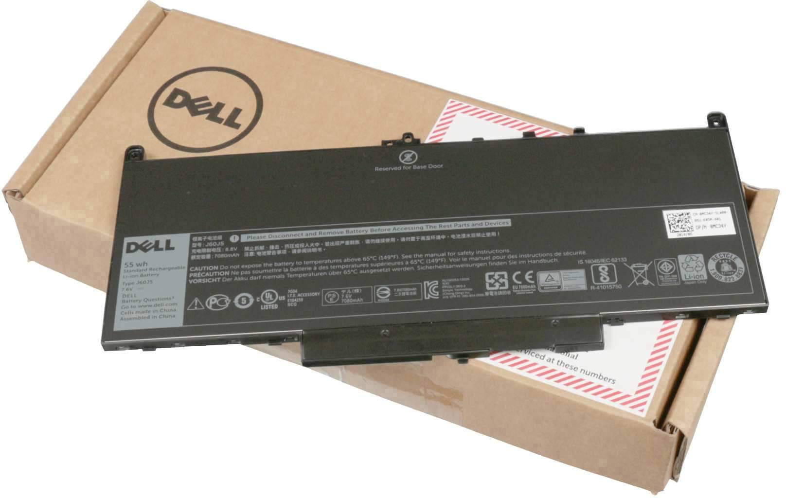 Dell Notebook-Akku MC34Y 7.6V 7080 mAh