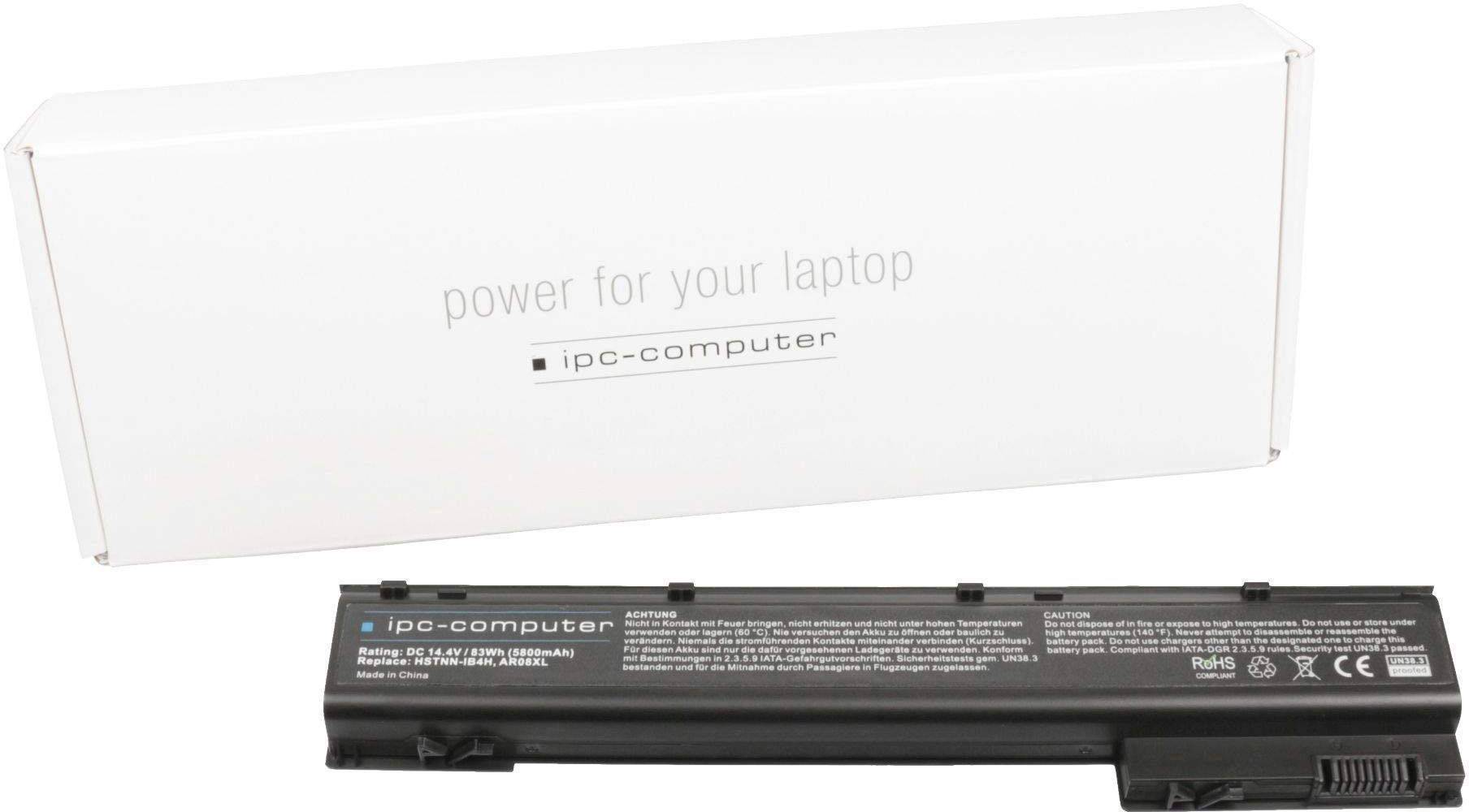 Ipc-computer Notebook-Akku AR08XL Replace 14.4V 5800 mAh HP