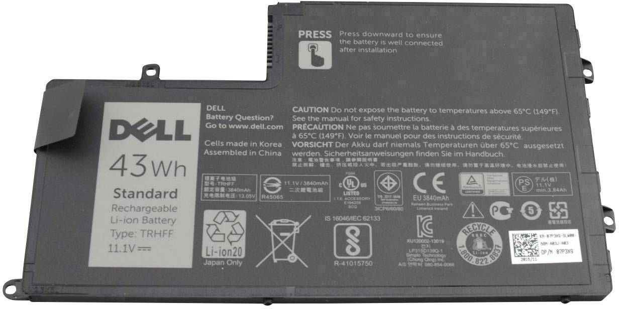 Dell Notebook-Akku 7P3X9 11.1 V Dell