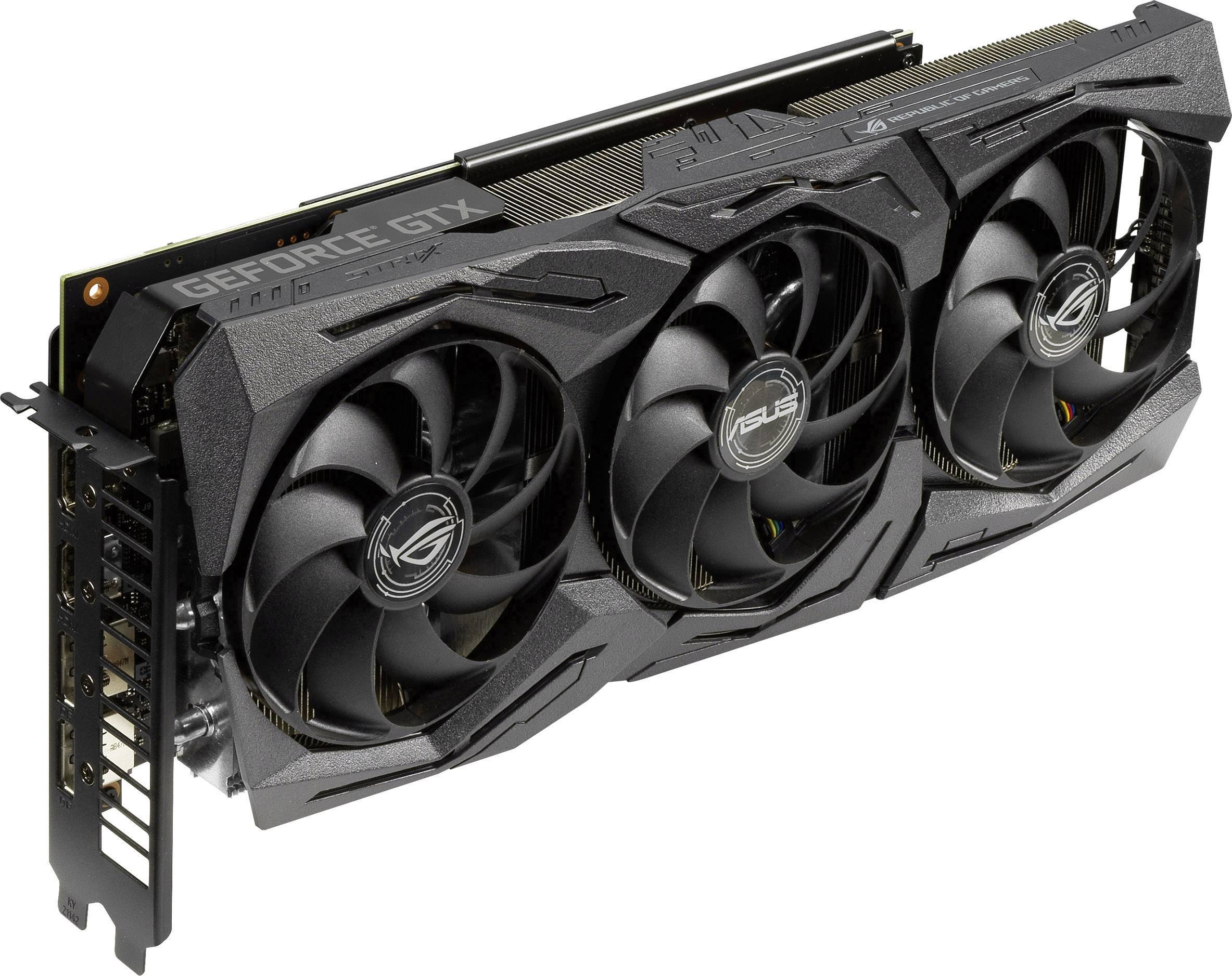 Asus Grafikkarte Nvidia GeForce GTX1660 Ti Gaming Overclocked 6GB GDDR6-RAM PCIe x16 HDMI™, DisplayPort