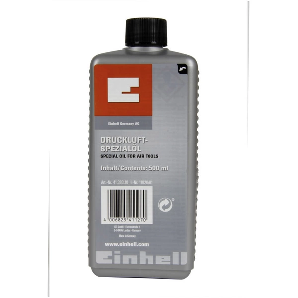 Einhell 4138310 Spezialöl für Druckluft-Werkzeuge 500 ml Einhell 4138310 Spezialöl für Druckluft-Werkzeuge 500 ml
