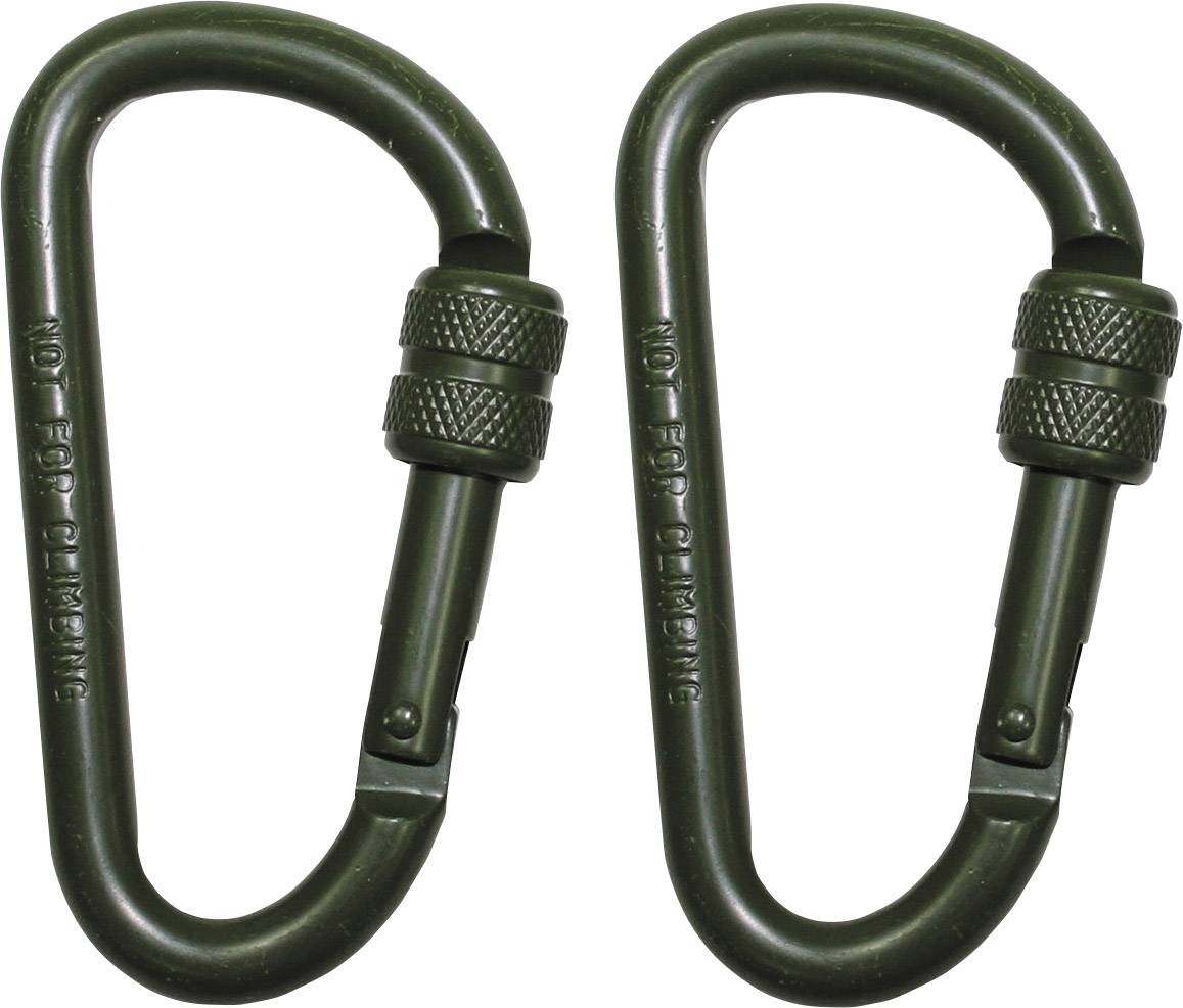MFH - Military & Adventure 27536B Karabiner D8x80O 8mm x 80mm 2St.