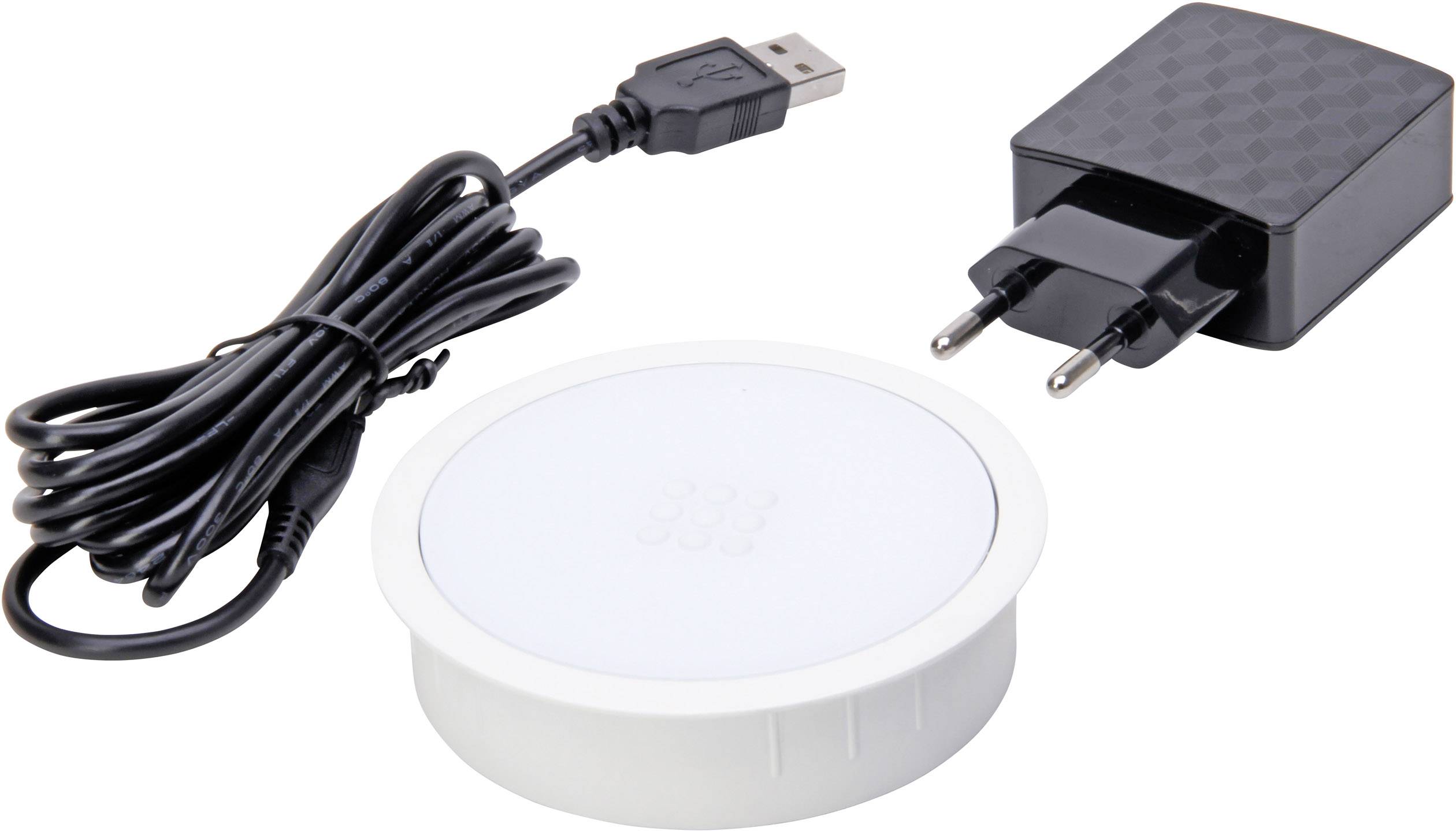 Kopp USB-Ladestation ASA Charger 939652019 Ausgänge Induktionslade-Standard Weiß