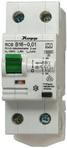 741015019 FI-Schutzschalter/Leitungsschutzschalter 10A 0.03A 230V