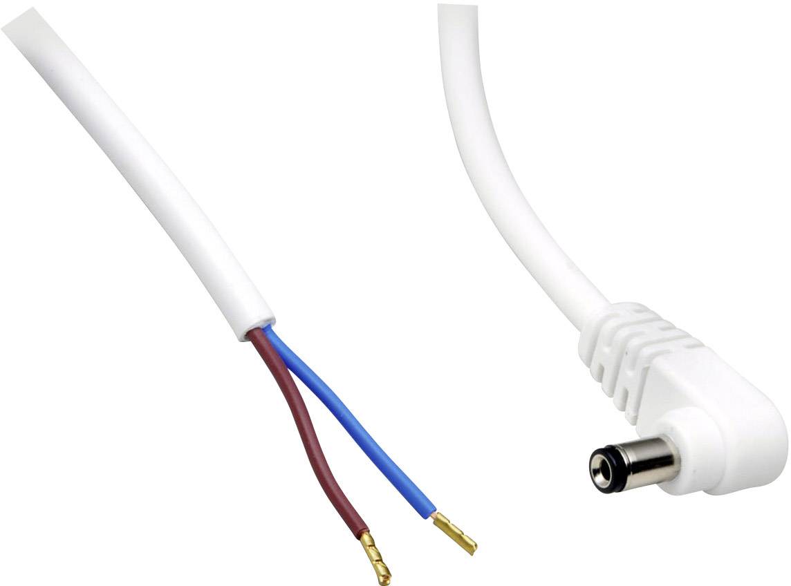 BKL Electronic 075194 Niedervolt-Anschlusskabel Niedervolt-Stecker - offene Kabelenden 5.50 mm 2.10