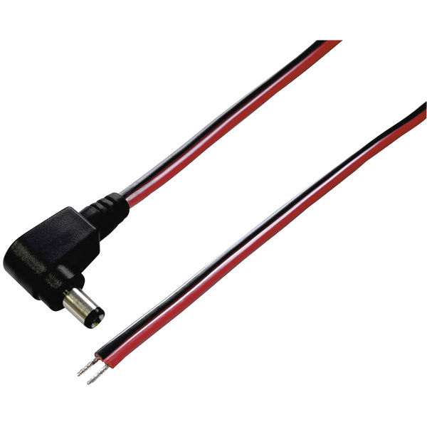 Câble de raccordement basse tension BKL Electronic 075149 DC mâle - extrémité(s) ouverte(s) 5.50 mm 2.10 mm 1.00 m 1 pc(s)
