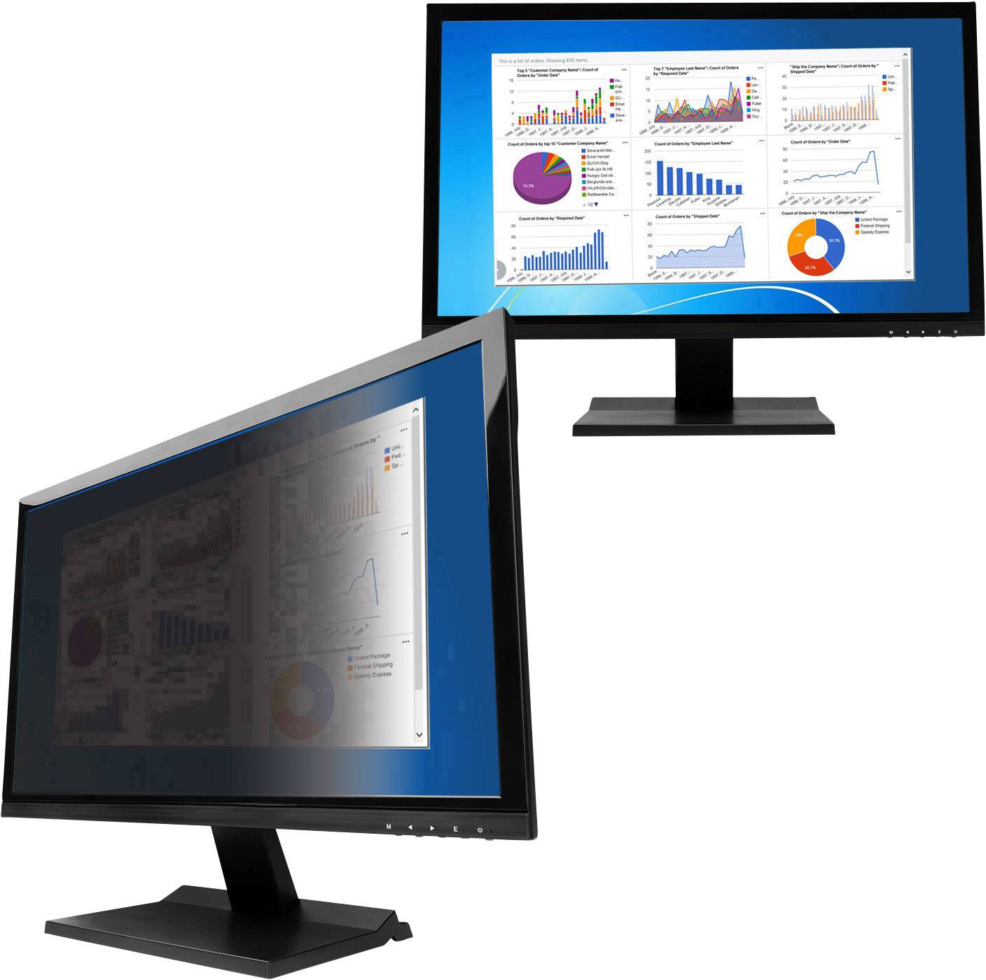 V7 Privacy Filter - Blickschutzfilter für Bildschirme - 58.4 cm (23)