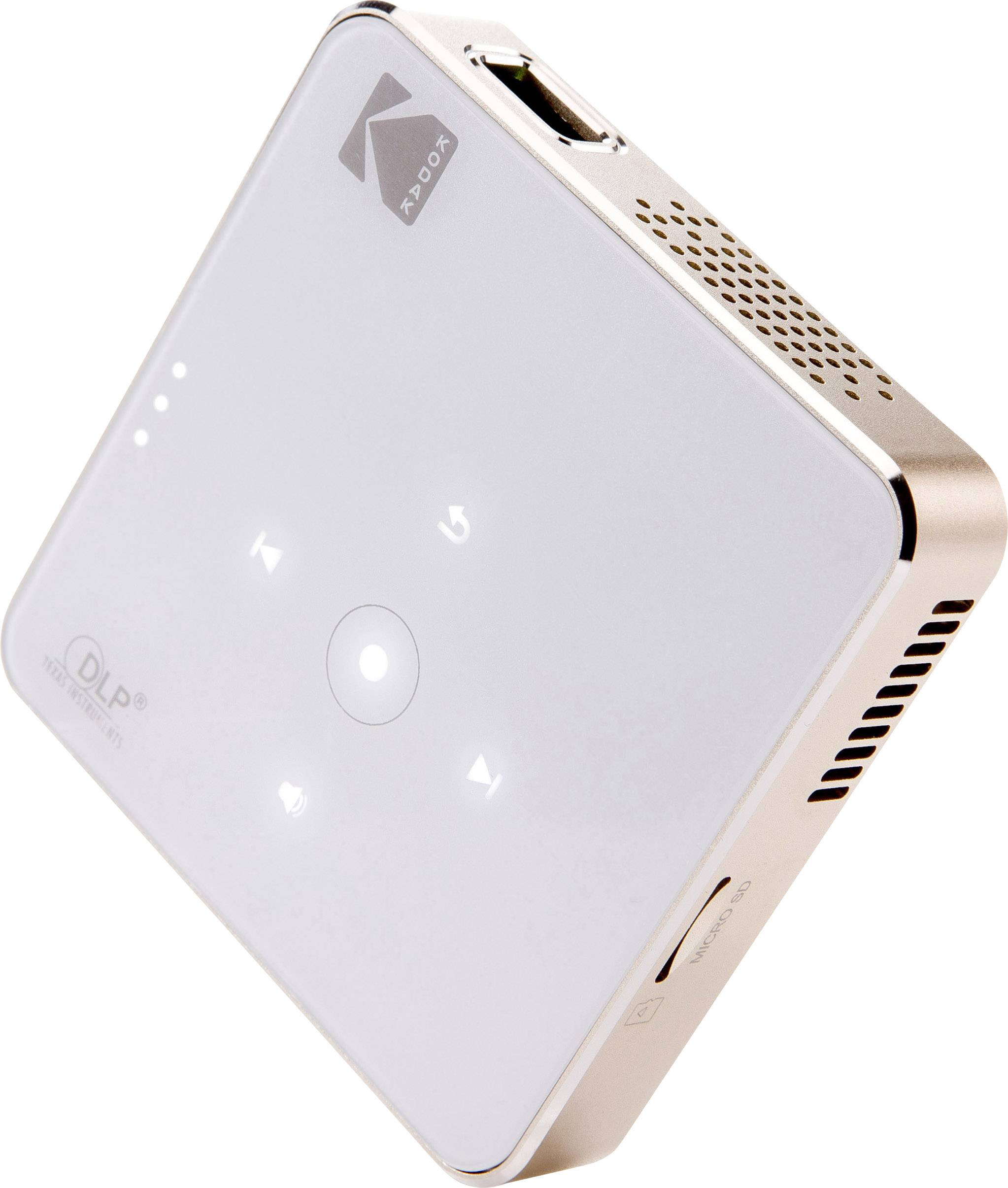 Kodak Pocket Portable Projector - DLP-Projektor - RGB LED - 75 lm - 640 x 360 - 16:9
