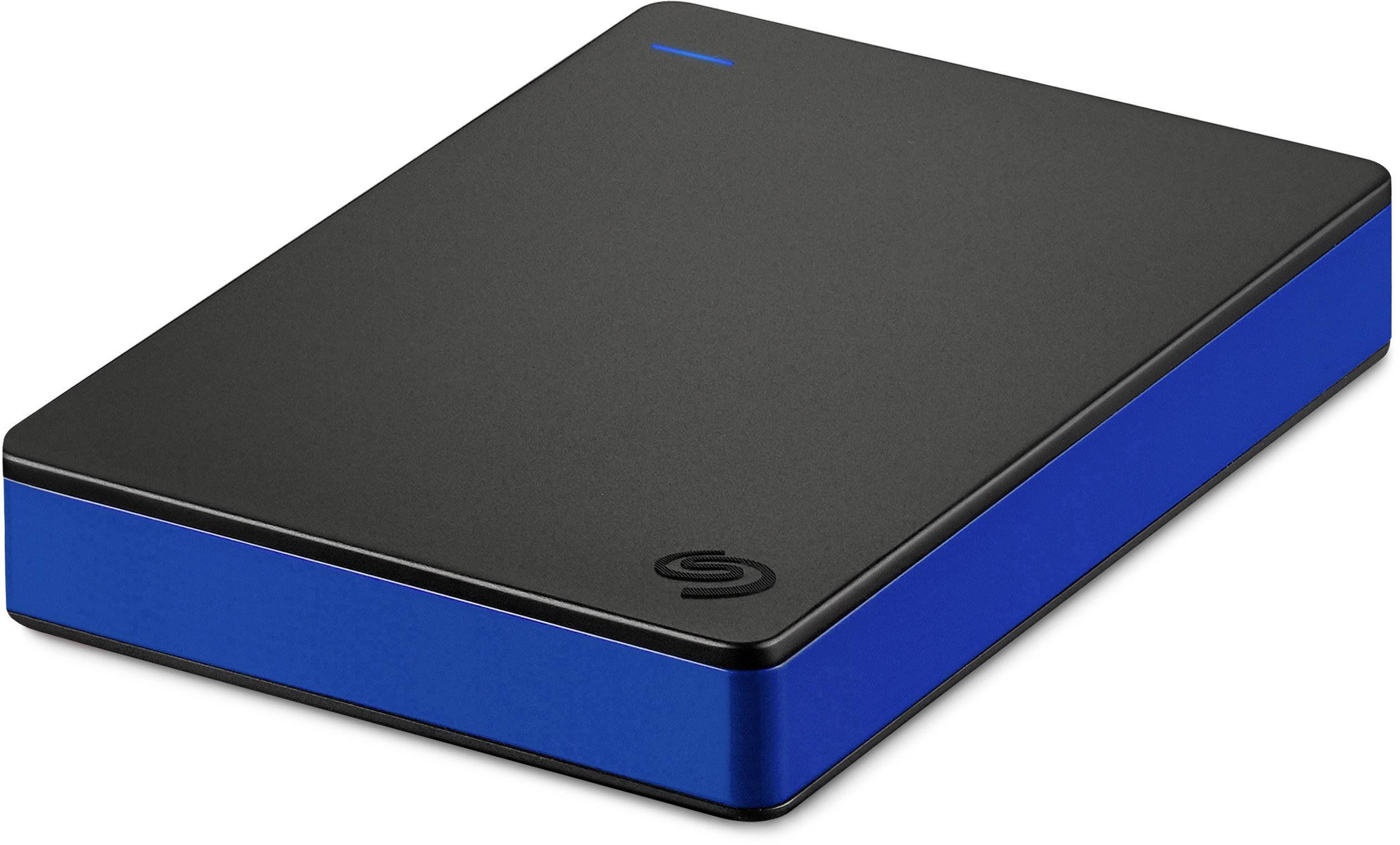 Seagate Game Drive for PS4 4 TB Externe Festplatte 6.35 cm (2.5 Zoll) USB-A (USB 3.2 Gen 1) Schwarz, Blau STGD4000400