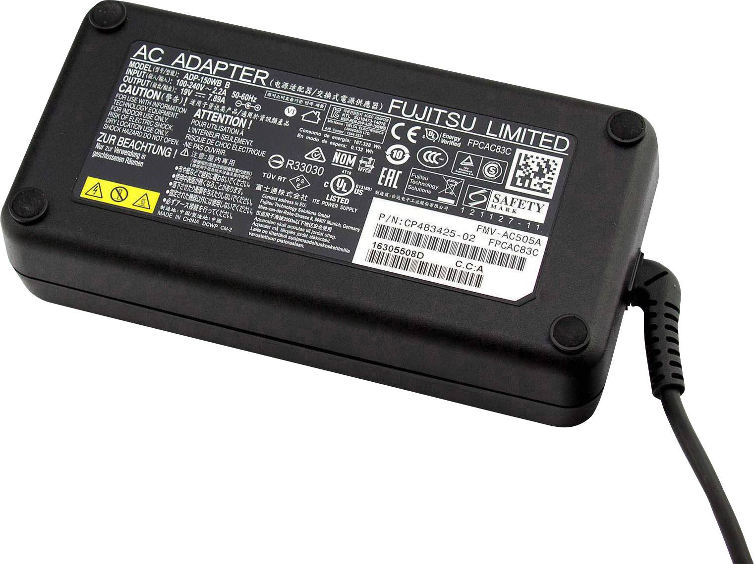 Fujitsu Netzteil FUJ:CP742951-XX - 150W Notebook-Netzteil 150 W 19 V/DC 7.89 A