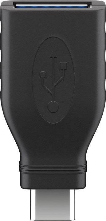 Goobay USB 3.2 Gen 1 (USB 3.0) Adapter [1x USB-C® Stecker - 1x USB 3.2 Gen 1 Buchse A (USB 3.0)]